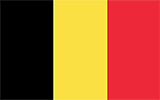Abbild der Flagge von Belgien